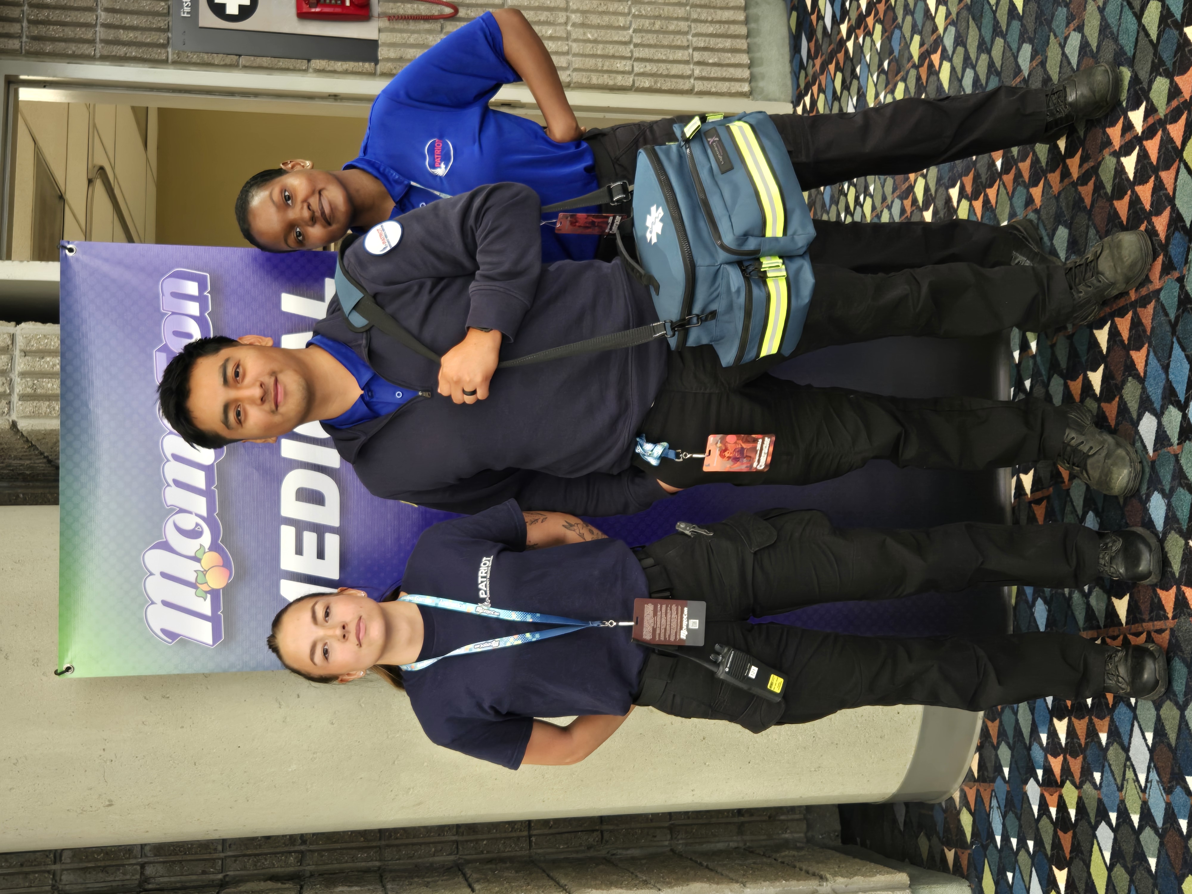 Patriot EMS event standby operations during a public gathering